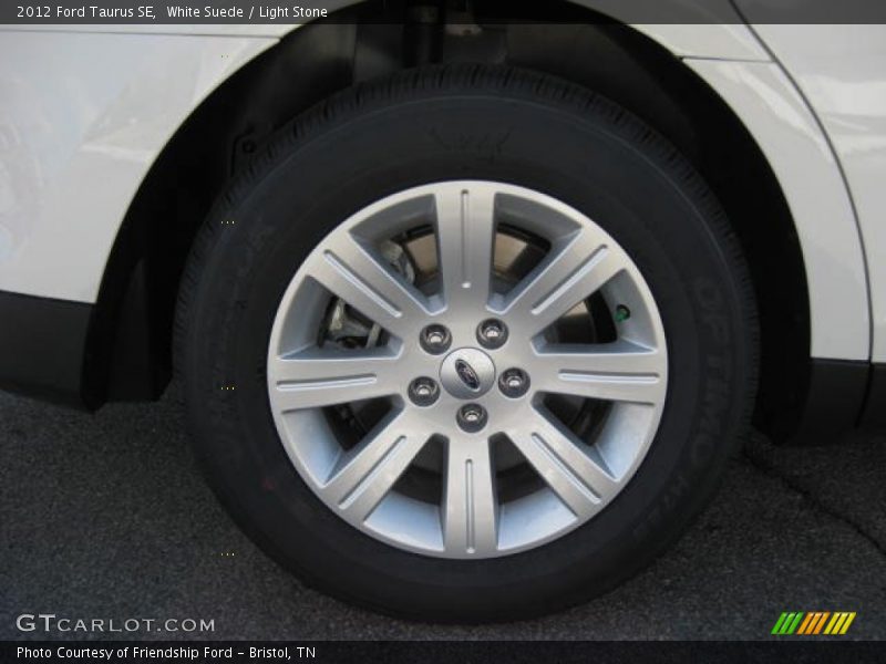 White Suede / Light Stone 2012 Ford Taurus SE