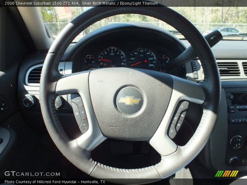 Silver Birch Metallic / Ebony/Light Titanium 2008 Chevrolet Suburban 1500 Z71 4x4