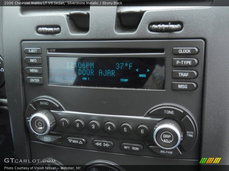 Silverstone Metallic / Ebony Black 2006 Chevrolet Malibu LT V6 Sedan