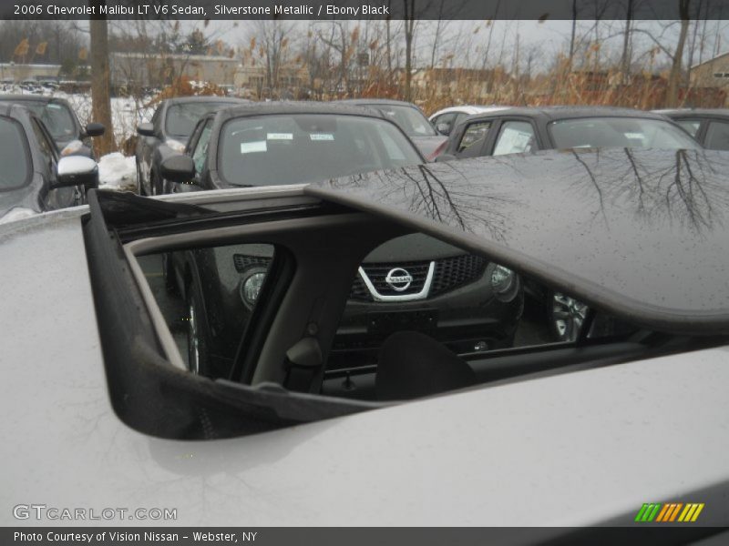 Silverstone Metallic / Ebony Black 2006 Chevrolet Malibu LT V6 Sedan