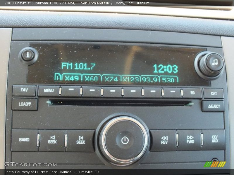 Silver Birch Metallic / Ebony/Light Titanium 2008 Chevrolet Suburban 1500 Z71 4x4