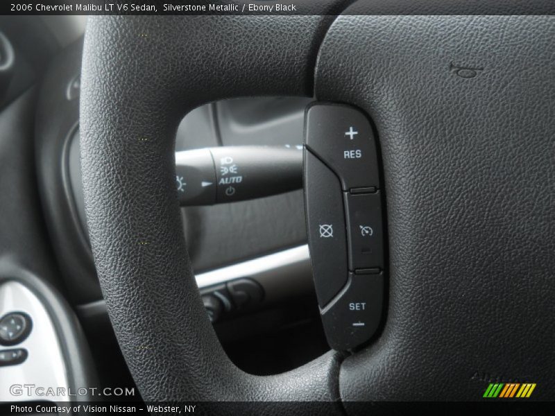 Silverstone Metallic / Ebony Black 2006 Chevrolet Malibu LT V6 Sedan