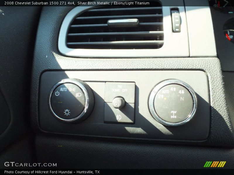 Silver Birch Metallic / Ebony/Light Titanium 2008 Chevrolet Suburban 1500 Z71 4x4