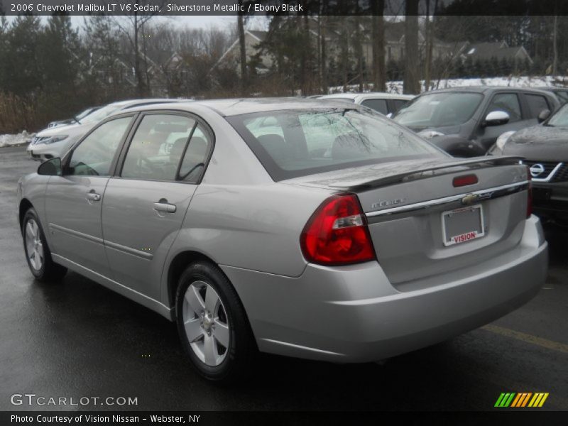 Silverstone Metallic / Ebony Black 2006 Chevrolet Malibu LT V6 Sedan