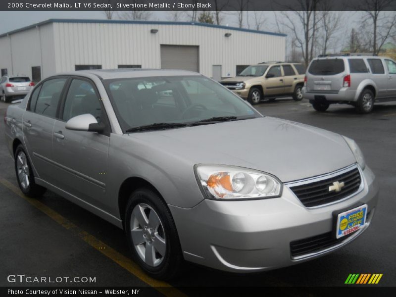 Silverstone Metallic / Ebony Black 2006 Chevrolet Malibu LT V6 Sedan
