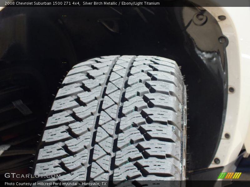 Silver Birch Metallic / Ebony/Light Titanium 2008 Chevrolet Suburban 1500 Z71 4x4