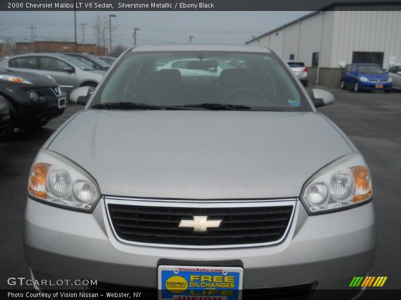 Silverstone Metallic / Ebony Black 2006 Chevrolet Malibu LT V6 Sedan
