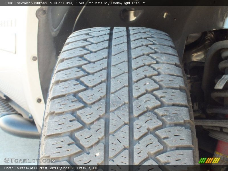 Silver Birch Metallic / Ebony/Light Titanium 2008 Chevrolet Suburban 1500 Z71 4x4