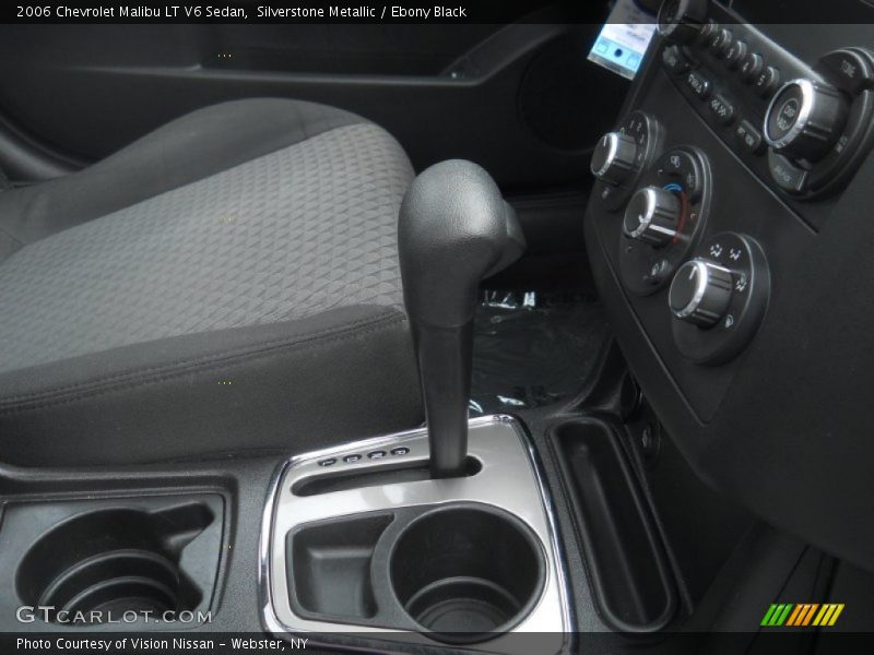 Silverstone Metallic / Ebony Black 2006 Chevrolet Malibu LT V6 Sedan