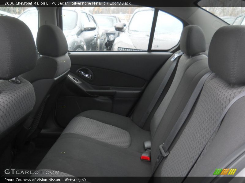 Silverstone Metallic / Ebony Black 2006 Chevrolet Malibu LT V6 Sedan