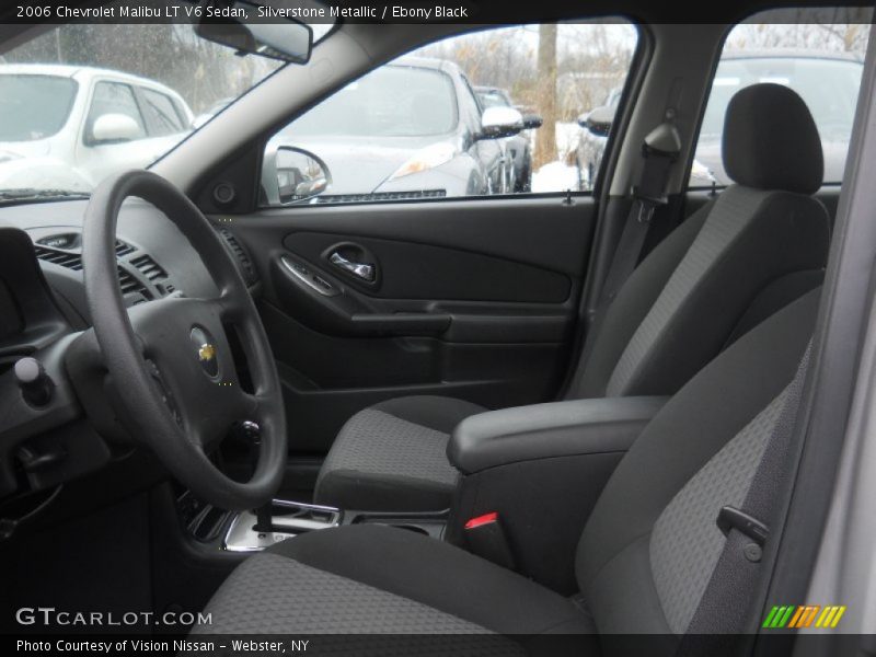 Silverstone Metallic / Ebony Black 2006 Chevrolet Malibu LT V6 Sedan