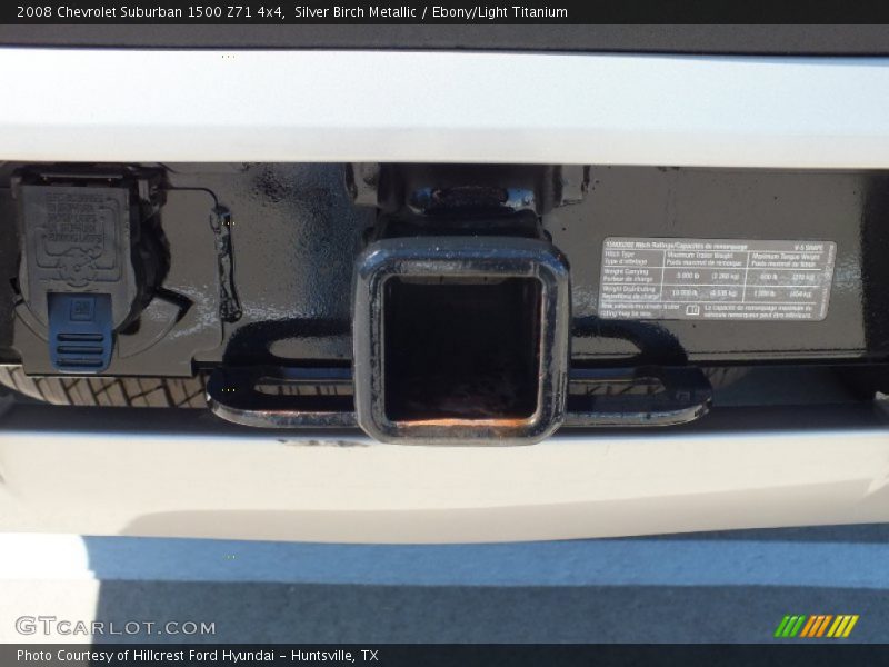Silver Birch Metallic / Ebony/Light Titanium 2008 Chevrolet Suburban 1500 Z71 4x4