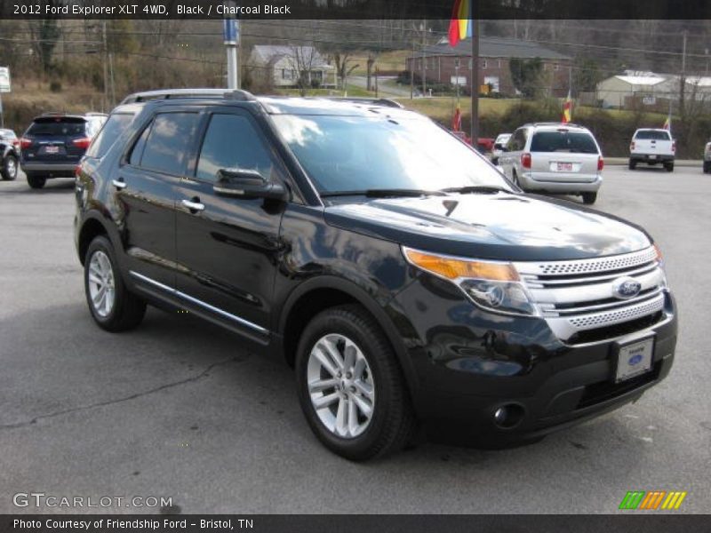 Black / Charcoal Black 2012 Ford Explorer XLT 4WD