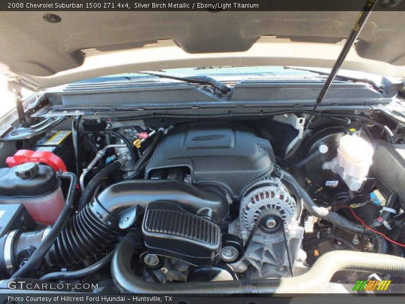 Silver Birch Metallic / Ebony/Light Titanium 2008 Chevrolet Suburban 1500 Z71 4x4