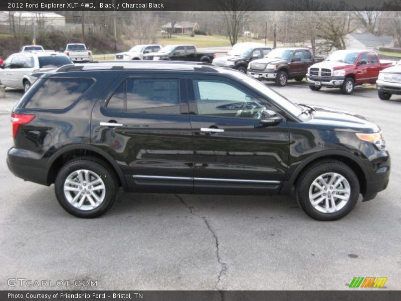 Black / Charcoal Black 2012 Ford Explorer XLT 4WD