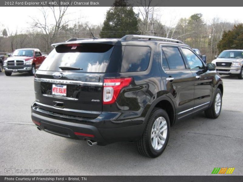 Black / Charcoal Black 2012 Ford Explorer XLT 4WD