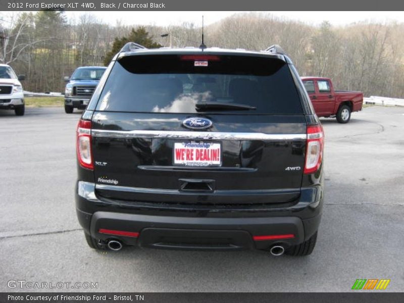 Black / Charcoal Black 2012 Ford Explorer XLT 4WD