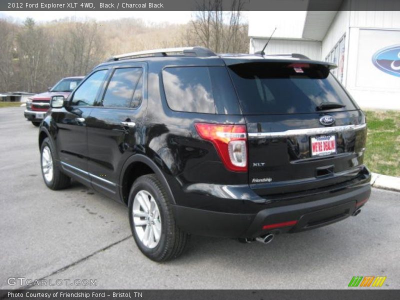 Black / Charcoal Black 2012 Ford Explorer XLT 4WD