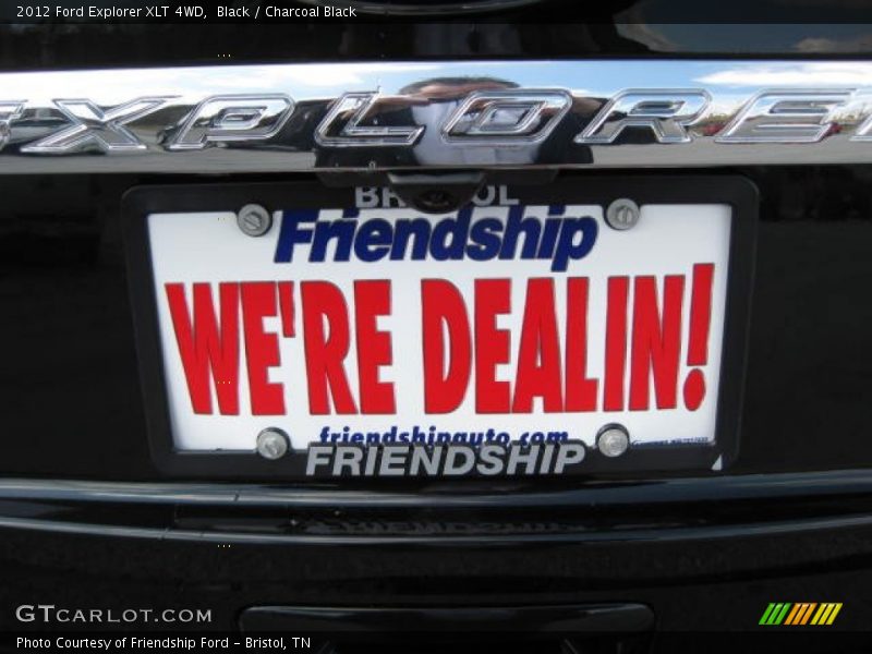 Black / Charcoal Black 2012 Ford Explorer XLT 4WD