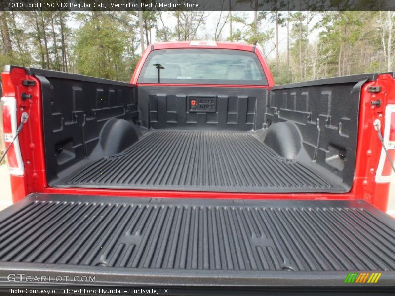 Vermillion Red / Medium Stone 2010 Ford F150 STX Regular Cab