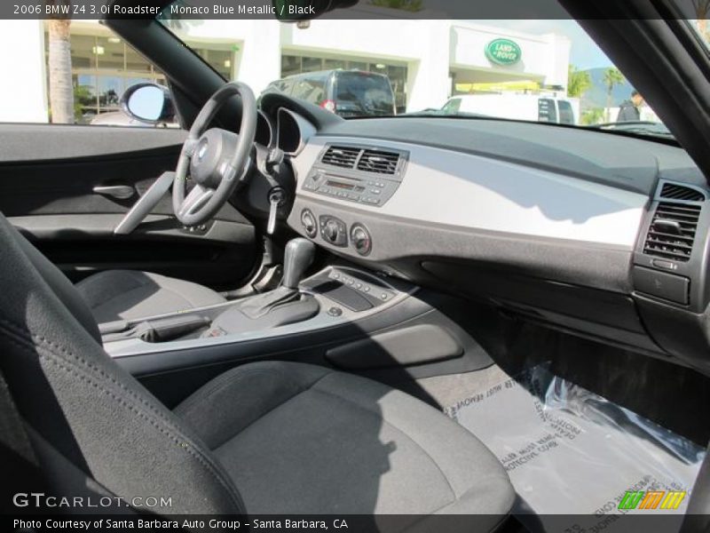 Monaco Blue Metallic / Black 2006 BMW Z4 3.0i Roadster