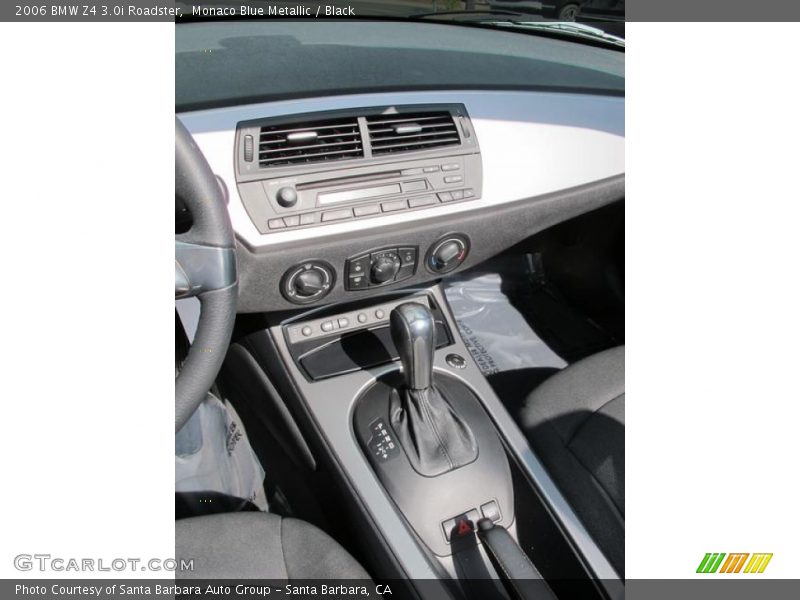 Monaco Blue Metallic / Black 2006 BMW Z4 3.0i Roadster