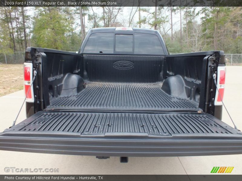 Black / Stone/Medium Stone 2009 Ford F150 XLT Regular Cab