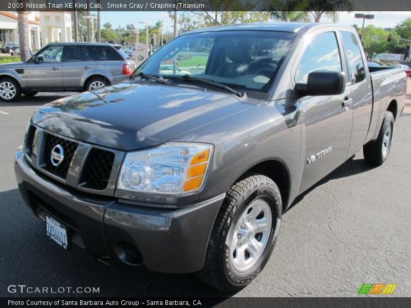Smoke Gray / Graphite/Titanium 2005 Nissan Titan XE King Cab