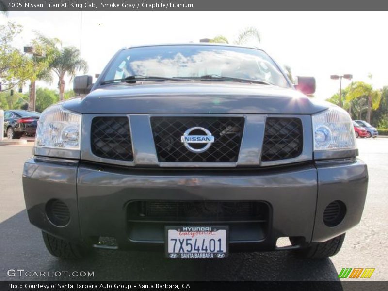 Smoke Gray / Graphite/Titanium 2005 Nissan Titan XE King Cab