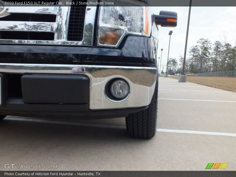 Black / Stone/Medium Stone 2009 Ford F150 XLT Regular Cab