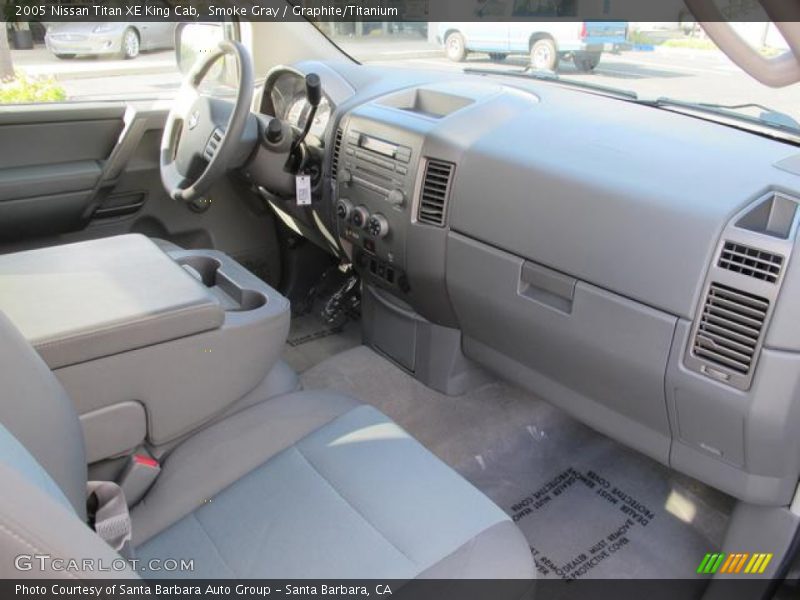 Smoke Gray / Graphite/Titanium 2005 Nissan Titan XE King Cab