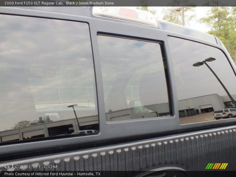 Black / Stone/Medium Stone 2009 Ford F150 XLT Regular Cab