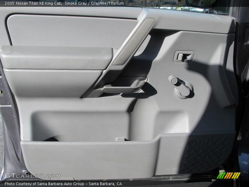 Smoke Gray / Graphite/Titanium 2005 Nissan Titan XE King Cab