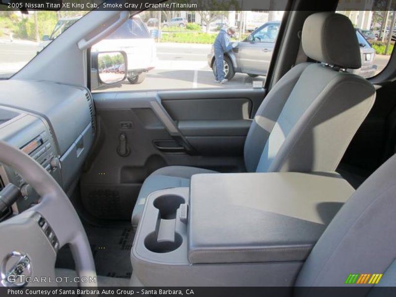 Smoke Gray / Graphite/Titanium 2005 Nissan Titan XE King Cab