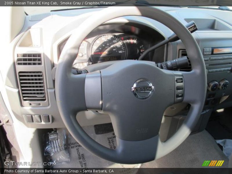 Smoke Gray / Graphite/Titanium 2005 Nissan Titan XE King Cab