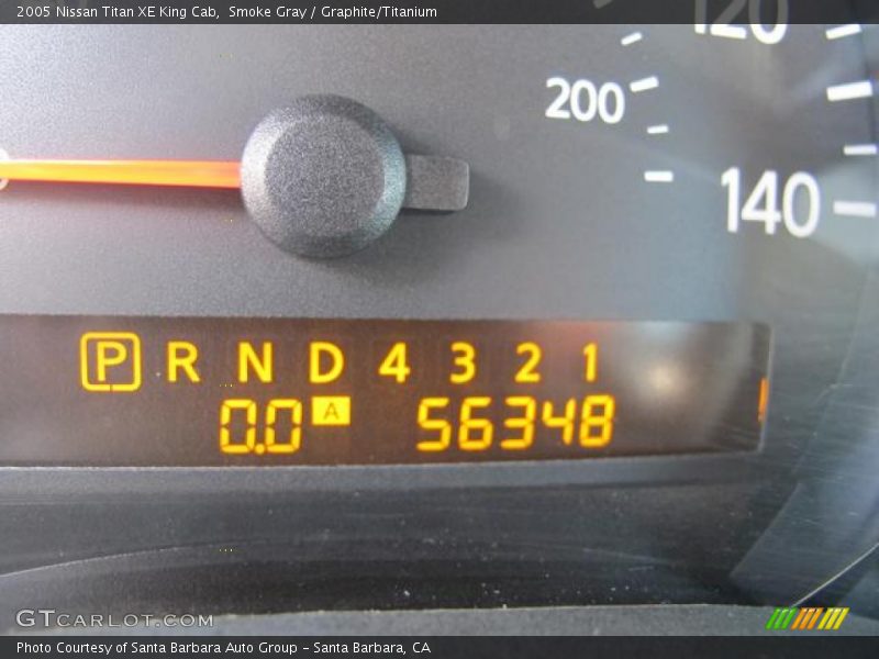 Smoke Gray / Graphite/Titanium 2005 Nissan Titan XE King Cab