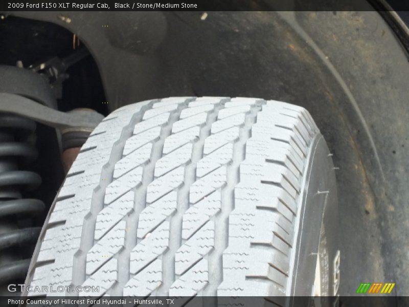 Black / Stone/Medium Stone 2009 Ford F150 XLT Regular Cab