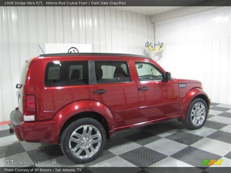 Inferno Red Crystal Pearl / Dark Slate Gray/Red 2008 Dodge Nitro R/T