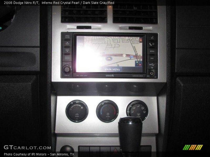Inferno Red Crystal Pearl / Dark Slate Gray/Red 2008 Dodge Nitro R/T