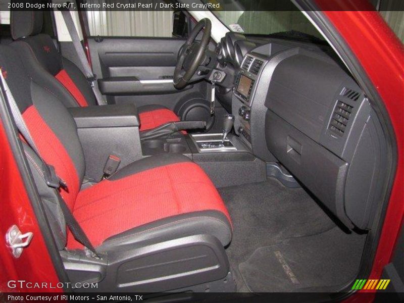 Inferno Red Crystal Pearl / Dark Slate Gray/Red 2008 Dodge Nitro R/T