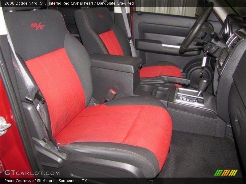  2008 Nitro R/T Dark Slate Gray/Red Interior