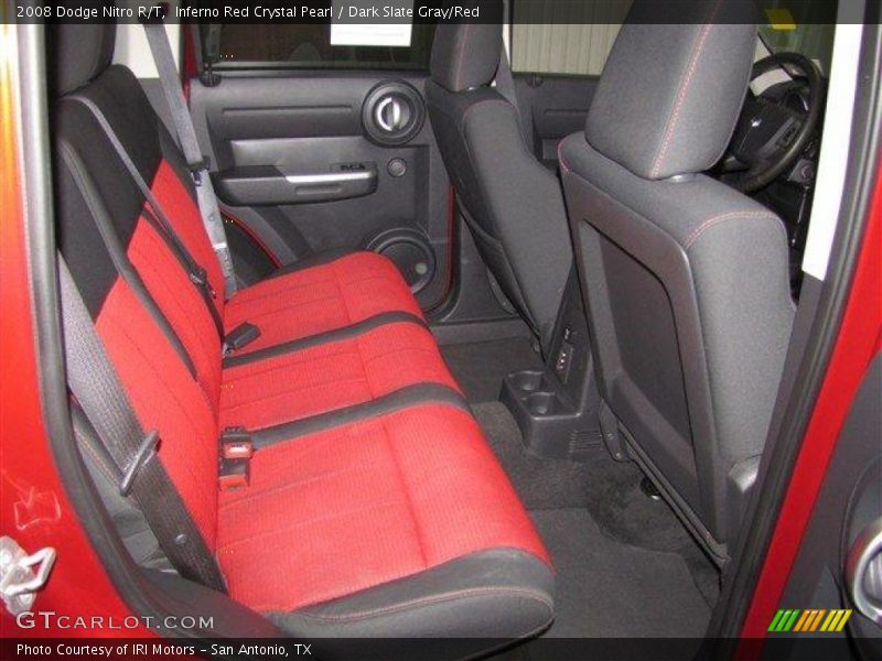 Inferno Red Crystal Pearl / Dark Slate Gray/Red 2008 Dodge Nitro R/T