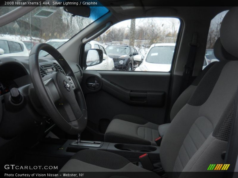 Silver Lightning / Graphite 2008 Nissan Xterra S 4x4