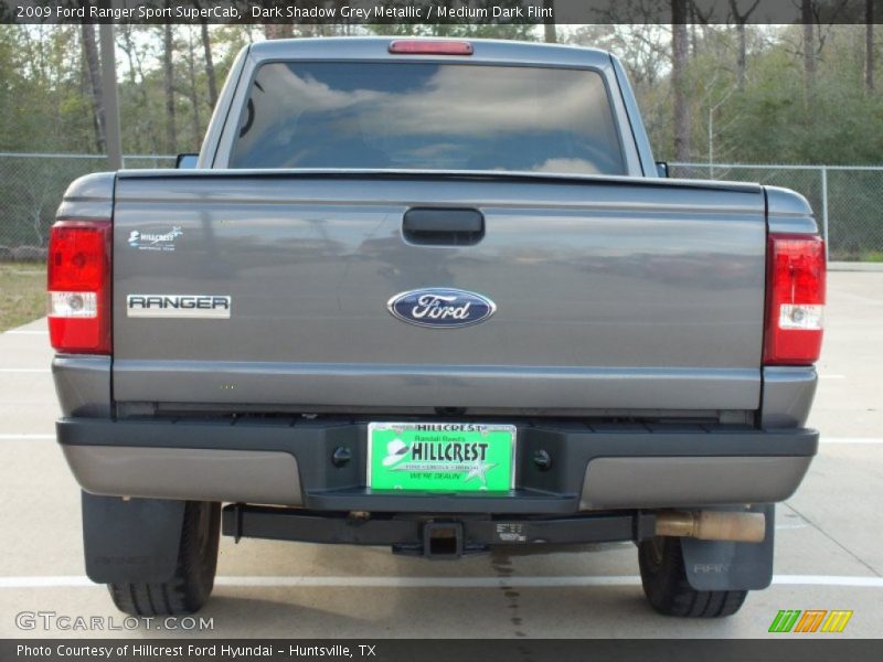 Dark Shadow Grey Metallic / Medium Dark Flint 2009 Ford Ranger Sport SuperCab