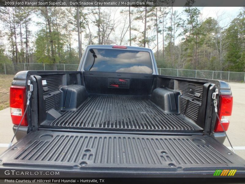 Dark Shadow Grey Metallic / Medium Dark Flint 2009 Ford Ranger Sport SuperCab