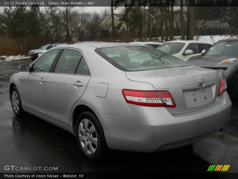 Classic Silver Metallic / Ash 2011 Toyota Camry LE