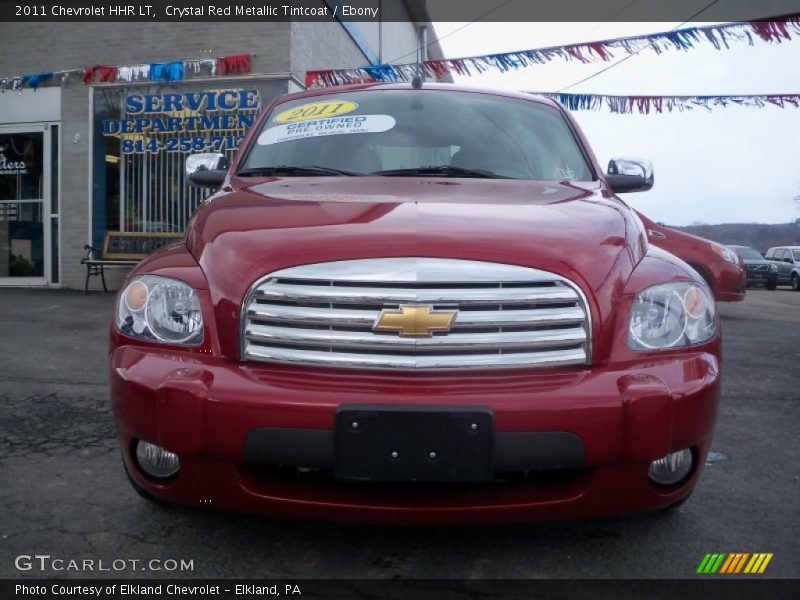 Crystal Red Metallic Tintcoat / Ebony 2011 Chevrolet HHR LT