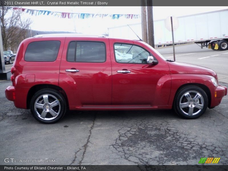 Crystal Red Metallic Tintcoat / Ebony 2011 Chevrolet HHR LT