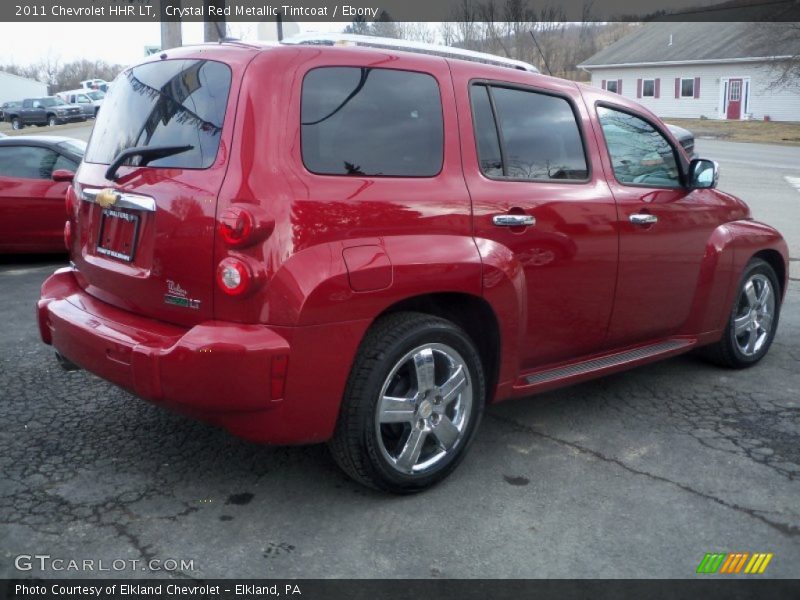 Crystal Red Metallic Tintcoat / Ebony 2011 Chevrolet HHR LT