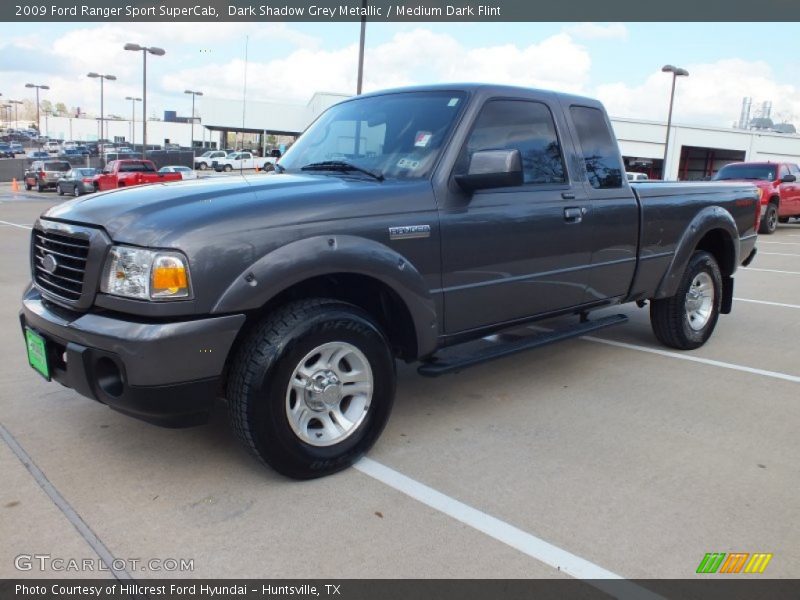 Dark Shadow Grey Metallic / Medium Dark Flint 2009 Ford Ranger Sport SuperCab